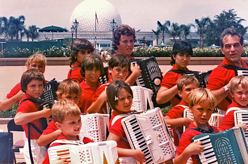 Cerrito Accordion Orchestra, Disney World, 1983