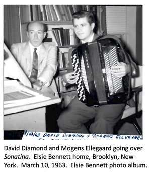 David Diamond and Mogens Ellegarrd