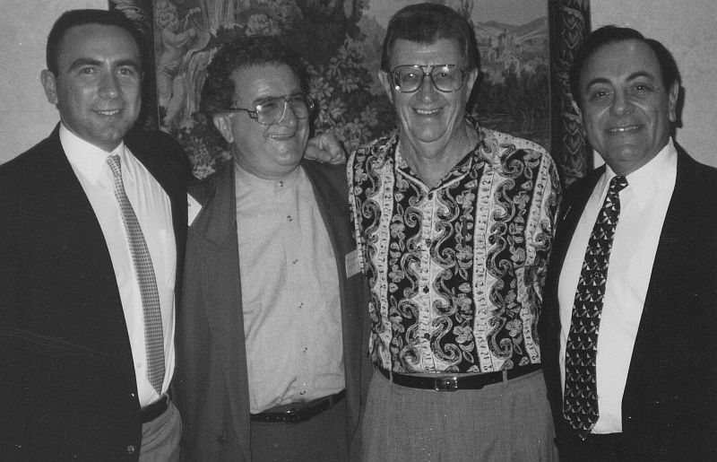 Manny Bobenrieth, Frank Marocco, Art Van Damme and Lou Coppola